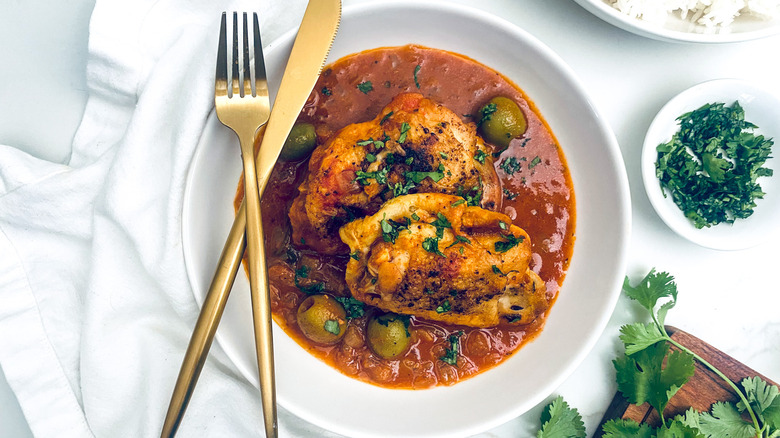 chicken fricasse cuban