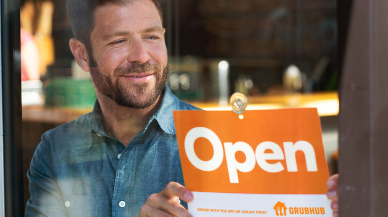Grubhub restaurant open for pickup order