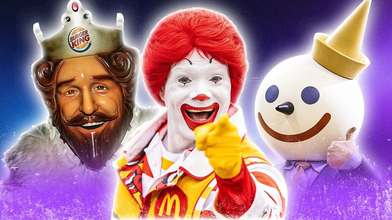 fast food mascots